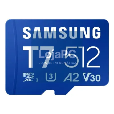 Samsung Micro SDXC T7 512GB classe10 U3 V30 A2