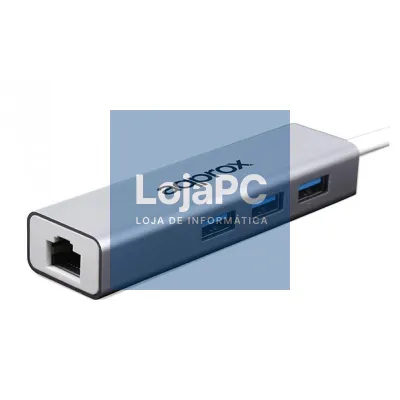 approx APPC07GHUB Adaptador USB 3.0 Gigabit + HUB