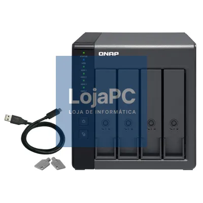 QNAP TR-004 Raid Expansion 4XHDD-Bay 1xUSB-C 3.2