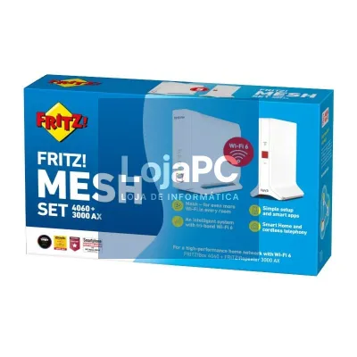 FRITZ!Mesh Set 4060 + 3000 AX Int