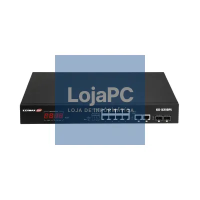 Edimax GS-5210PL Switch 10xGb PoE+ 2xSFP Surve