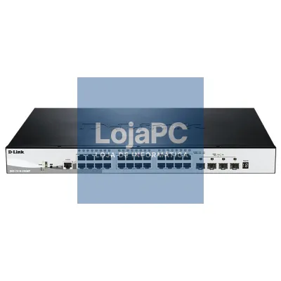 D-Link DGS-1510-28XMP/E Switch L2 24xGB PoE 4x10Gb