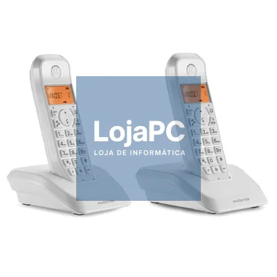 MOTOROLA S1202 Telefone DECT DUO Branco