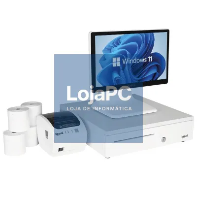 Pack TPV branco 15,6" N100 +30PW+EASY80W+W11