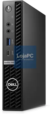 Computador Dell Optiplex 7000 Micro WIFI GRAU B · Intel Core i5 12600 330 GHz 8 GB 256 SSD NVME NO DVD W11P Preinstalado