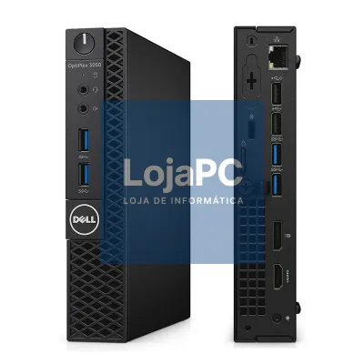 Computador Dell Optiplex 3050 Micro GRAU B · Intel Core i5 7500T 270 GHz 8 GB 256 SSD NO DVD W10P Preinstalado