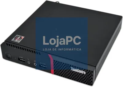 Computador Lenovo Tiny M715Q GRAU B · AMD PRO A6 8570E R5 300 GHz 8 GB 128 SSD M2 NO DVD NO LIC