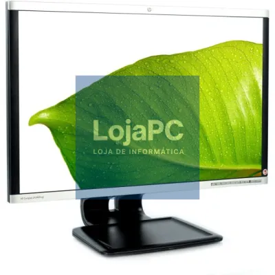Monitor HP LA2405WG GRAU B com Pie genrico de cristal 24 WUXGA VGADVIDP NegroPlata
