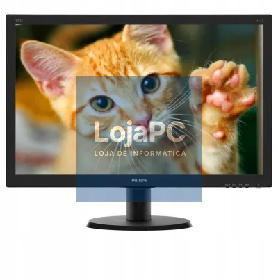 Monitor Philips 240V5Q GRAU B Pie generico 24 FHD VGADVIHDMI Preto