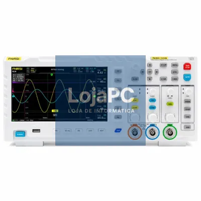 Osciloscópio Digital 100MHz de 2 canais 1GSa/s C/ Gerador