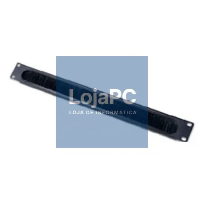 APC 1U Cable Pass-Thru W/ Brush Strip Black