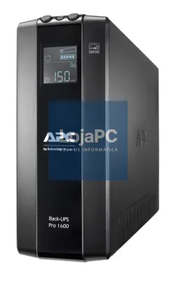 APC Back UPS Pro BR 1600VA, 8 Outlets, AVR, LCD Interface