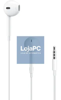Apple EarPods com ficha para auscultadores de 3.5mm