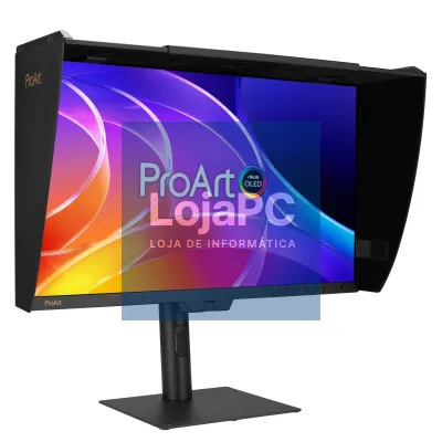 Asus ProArt Display OLED PA27USD - Professional Monitor - 27'' (26.5'' viewable), 4K UHD (3840 x 2160), QD-OLED, 99% DCI-P3, ΔE < 1, 240Hz, Auto Calibration, HDR-10, HLG, Dolby Vision, HDMI2.1,