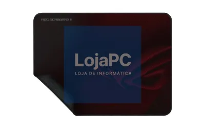 Asus ROG Scabbard II Medium size gaming mouse pad with protective nano-coating for a water-, oil-and dust-repellant surface, with anti-fray, flat-stitched edges and a non-slip rubber base