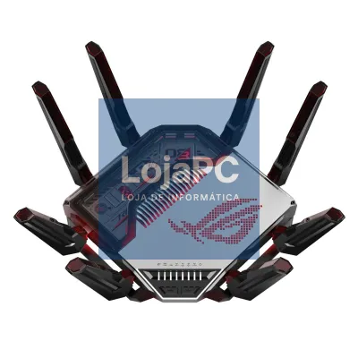 Asus ROG Rapture GT-BN98 Quad-Band WiFi 8 (802.11bn) Gaming Router, 320MHz bandwidth & 4096-QAM, dual 10G ports, backup WAN, Triple-Level Game Acceleration, Adaptive QoE, WiFi Insight, Guest Network