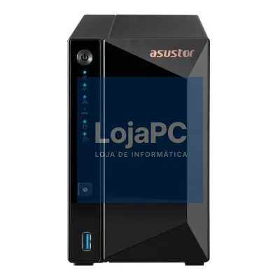 Asustor Drivestor 2 Pro (AS3302T V2), 2 Bay NAS, Realtek RTD1619B, Quad-Core, 1.7GHz, 2GB DDR4, 2.5GbE x1, USB3.2 Gen1 x3 (Diskless)