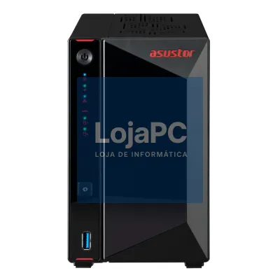 Asustor Nimbustor 2 Gen2 AS5402T 2 Bay NAS, Quad-Core 2.0GHz CPU, Dual 2.5GbE Ports, 4GB DDR4, Four M.2 SSD Slots (Diskless)