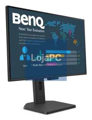 Benq BL2790TC - Monitor Business 27", IPS, Full HD (1920x1080) 16:9, 5ms, 144hz, 250 cd/m2, 1500:1, 1x HDMI, 1x DisplayPort, 1x USB-C, Suporte totalmente ajustável - Preto