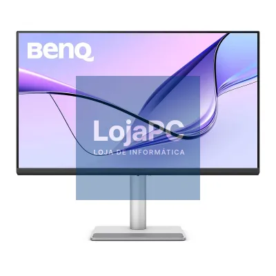 Benq MA320UP - 31.5" LED IPS, Ultra HD 4K (3840x2160), 16:9, 5 ms (GtG), 600 nits, 1300:1, 60Hz, HDR10, 2x HDMI, 1x USB-C, 1x USB-A (Downstream), 1x USB-C (Downstream) - Preto e Prateado