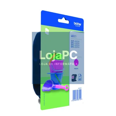 Brother Tinteiro tinta magenta Blister, 260 págs., para: DCP-J562DW/ MFC-J480DW/ MFC-J880DW