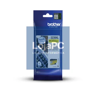 Brother Tinteiro Amarelo de alta capacidade, Duração estimada: até 5.000 páginas (segundo ISO/IEC 24711)
