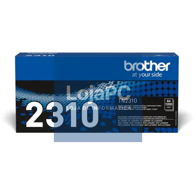 Brother Toner, duração: 1.200 Pág, p/ HL - L2300D/ L2340DW/L2360DN/ L2365DW