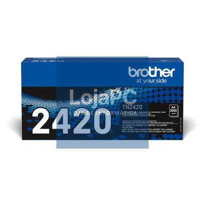 Brother Toner preto, duração estimada: 3.000 páginas segundo ISO/IEC 19752