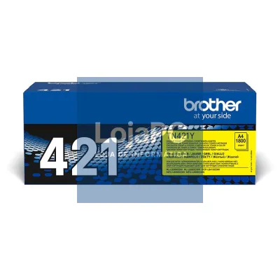 Brother Toner Amarelo Duração estimada: 1.800 pág. segundo ISO/IEC19798