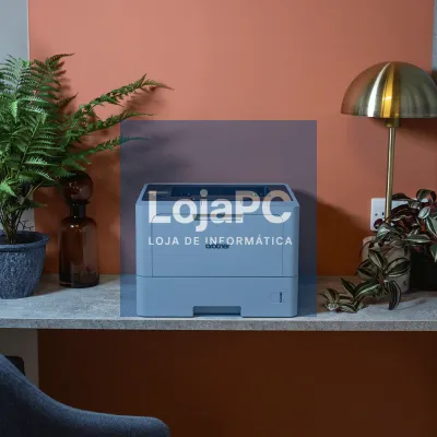 Brother HL-L5210DW - Impressora laser monocromática de uso profissional, com impressão duplex automática, rede cablada e WiFi. Bandeja 250 folhas - Velocidade 48 ppm - Conexão móvel - Impressão segura