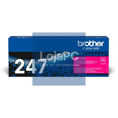 Brother Toner Magenta, duração estimada: 2.300 Pág. segundo ISO/IEC 19798