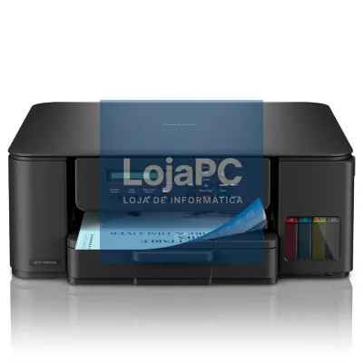 Brother DCP-T580DW - Impressora Tankbenefit 3 em 1 com depósito de tinta de alta capacidade, compacta, impressão frente e verso automático e reenchimento rápido. Impressora + Copiadora + Scanner.