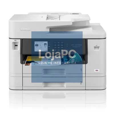 Brother MFC-J5740DW - Impressora multifunções de tinta profissional A4/A3 WiFi, dupla bandeja e frente e verso até A4 em todas as funções, Impressora A3 + Copiadora A4 + Scanner A4 + Fax A4