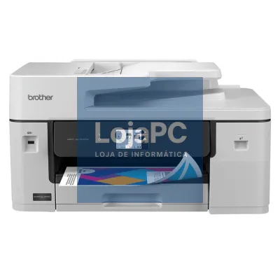 Brother MFCJ6760DW - Impressora multifunções de tinta profissional até A3 WiFi e Gigabit Ethernet e frente e verso automático até A3 em todas as funções