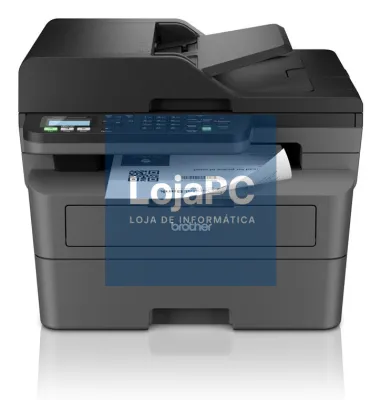 Brother MFC-L2800DW - Impressora multifunções laser monocromática WiFi com fax, visor tátil, impressão automática em frente e verso e ADF de 50 folhas. Impressora, Copiadora, Scanner, Fax. Bandeja