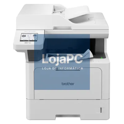 Brother MFCL5710DWRE1 - Impressora multifunções laser monocromática de uso profissional, duplex automático 4 em 1, rede cablada e WiFi. Impressora | Copiadora | Scanner | Fax. Bandeja 250 folhas -
