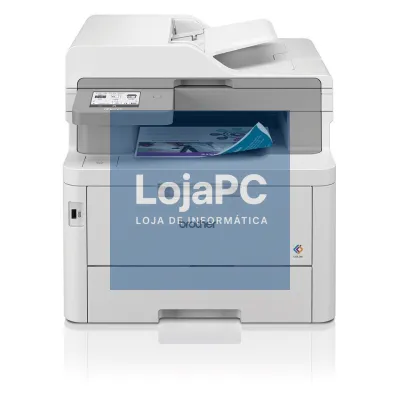 Brother MFC-L8390CDW - Impressora multifunções profissional LED a cores compacta, com rede cablada/WiFi e frente e verso automático em todas as funções. Impressora, Copiadora, Scanner, Fax. Bandeja