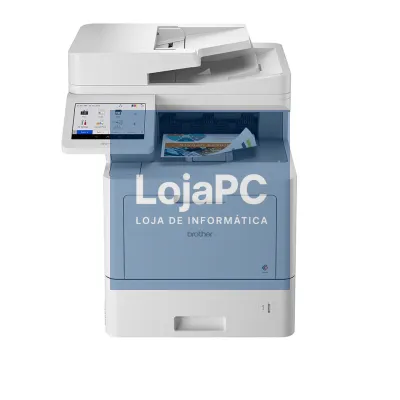 Brother MFC-L9670CDN - Impressora multifunções profissional laser cores de alto rendimento em todas as funções, todas as funções em frente e verso, toner XL incluído e baixo custo total de