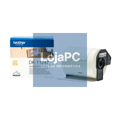 Brother Etiquetas pré cortadas para grandes envios (papel térmico) - 180 etiquetas brancas de 103 x 164 mm