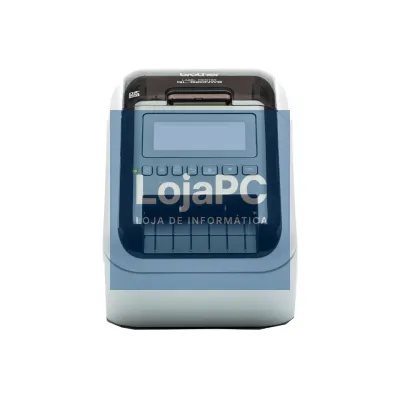 Brother QL-820NWBC - Impressora de etiquetas profissional ideal para o escritório com conexão de rede cablada, WiFi, Bluetooth MFi e visor LCD, 110 etiquetas/min., Largura de fita até 62mm
