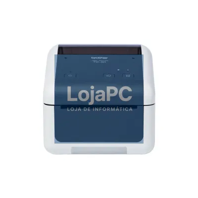 Brother Impressora de etiquetas, talões e pulseiras de secretária de 4" de 203ppp com rede cablada - Tecnologia térmica direta - Largura de impressão até 104 mm - Velocidade 203 mm/seg - 203ppp -