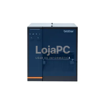 Brother TJ-4005DN - Impressora industrial de etiquetas de tecnologia térmica direta com uma resolução de 203ppp. Placa de rede, série, host USB e design robusto, para altos volumes de impressão