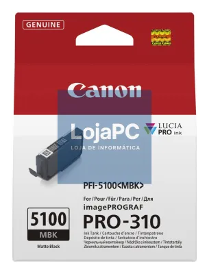 Canon PFI-5100 Matte Black ink tank