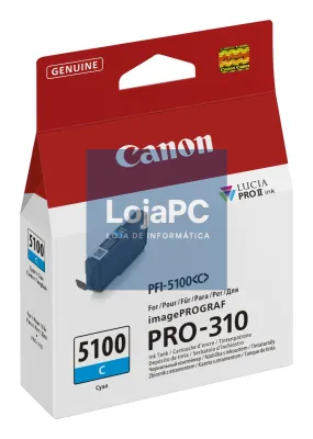 Canon PFI-5100 Cyan ink tank