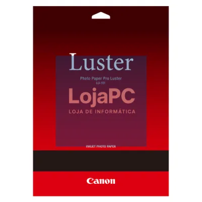 Canon Luster Paper LU-101 - A3+ (Pack de 20 Folhas)