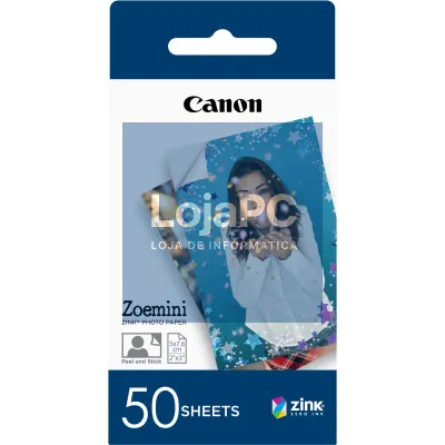 Canon Zink Paper ZP-2030 - 50 folhas (p/ impressora Zoemini)