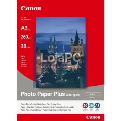 Canon Photo Paper Semi-Glossy SG-201 A3 20 folhas