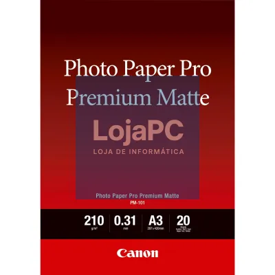 Canon Premium Matte Photo Paper A3 20 SHEETS