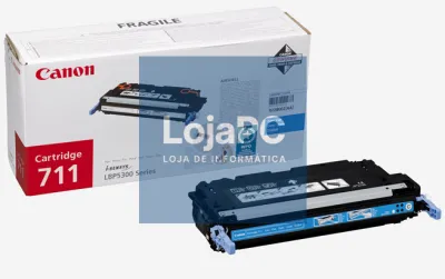 Canon 711C - Cartridge Cyan para LBP-5300 (6,000 prints 5% / ISC19752)
