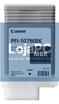 Canon Tinteiro PFI-107 de 130 ml MBK (matte black)